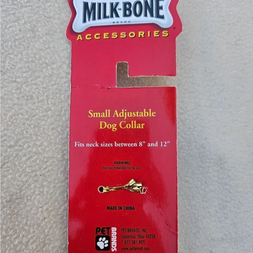 Milk Bone Accessories Small Adjustable Dog Collar